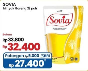 Promo Harga Sovia Minyak Goreng 2000 ml - Indomaret