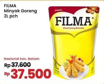 Promo Harga Filma Minyak Goreng 2000 ml - Indomaret