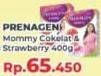 Promo Harga PRENAGEN Mommy Velvety Chocolate, Lovely Strawberry 400 gr - Yogya