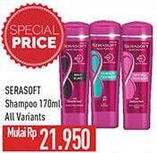 Promo Harga Serasoft Shampoo All Variants 170 ml - Hypermart
