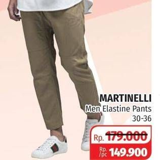Promo Harga MARTINELLI Mens Formal Pants 30-36  - Lotte Grosir