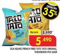 Promo Harga Dua Kelinci French Fries Tato Tato Original, Tteokbokki 60 gr - Superindo