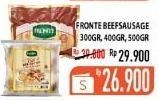 Promo Harga FRONTE Beef Sausage 300gr/400gr/500gr  - Hypermart