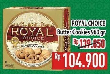 Promo Harga Danish Royal Choice Butter Cookies 960 gr - Hypermart