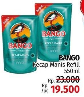 Promo Harga BANGO Kecap Manis 550 ml - LotteMart