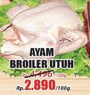 Promo Harga Ayam Broiler per 100 gr - Hari Hari