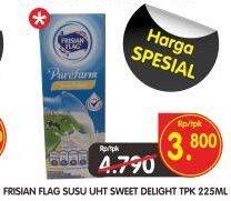 Promo Harga FRISIAN FLAG Susu UHT Purefarm Sweet Delight 225 ml - Superindo