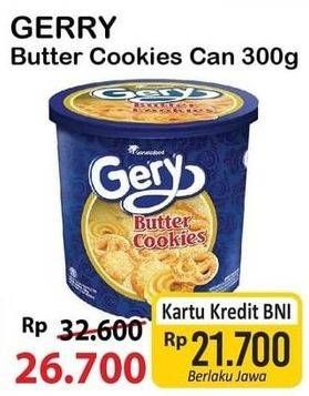 Promo Harga GERY Butter Cookies 300 gr - Alfamart