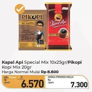 Promo Harga Kapal Api Kopi Special Mix/Pikopi Kopi Mix  - Carrefour