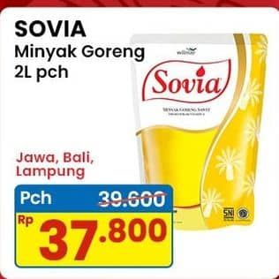 Promo Harga Sovia Minyak Goreng 2000 ml - Indomaret