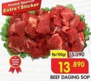 Promo Harga Daging Sop per 100 gr - Superindo