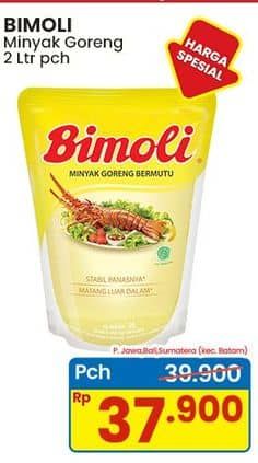 Promo Harga Bimoli Minyak Goreng 2000 ml - Indomaret
