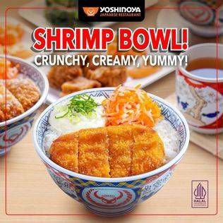 Promo Harga Yoshinoya Shrimp Bowl  - Yoshinoya