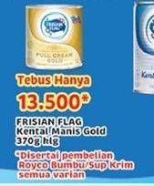 Promo Harga FRISIAN FLAG Susu Kental Manis 370 gr - Indomaret