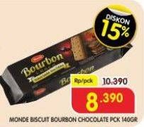 Promo Harga Monde Bourbon Choco 140 gr - Superindo