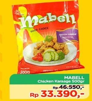 Promo Harga MABELL Chicken Karaage 500 gr - TIP TOP