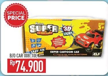 Promo Harga Super Toy Car 008-10E  - Hypermart