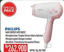 Promo Harga PHILIPS HP 8108 Hair Dryer  - Hypermart