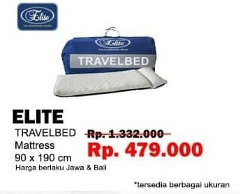 Promo Harga Elite Travel Bed  - Carrefour