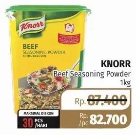 Promo Harga KNORR Beef Seasoning Powder 1 kg - Lotte Grosir