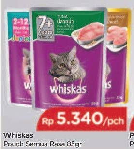 Promo Harga WHISKAS Kitten Cat Food All Variants 85 gr - TIP TOP