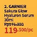 Promo Harga Garnier Sakura Glow Hyaluron Water Glow Essence 30 ml - Guardian