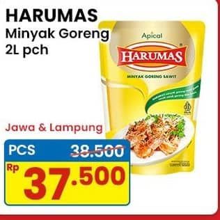 Promo Harga Harumas Minyak Goreng 2000 ml - Indomaret