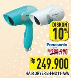 Promo Harga Panasonic EH ND11 | Hair Dryer A, W  - Hypermart