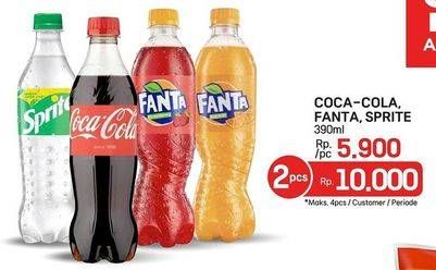 Promo Harga Coca Cola/Fanta/Sprite Minuman Soda  - LotteMart