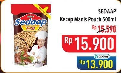 Promo Harga Sedaap Kecap Manis Kecuali 600 ml - Hypermart