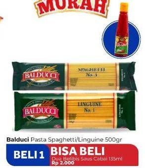 Promo Harga BALDUCCI Pasta Linguine, Penne Rigati, Spaghetti 500 gr - Carrefour