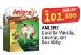 Promo Harga Anlene Gold Plus 5x Hi-Calcium Vanila, Coklat, Original 640 gr - Alfamidi