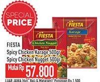 Promo Harga FIESTA Ayam Siap Masak Spicy Karage, Spicy Chick 500 gr - Hypermart