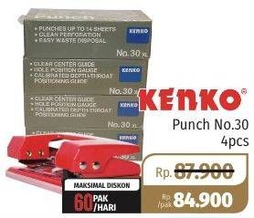 Promo Harga KENKO Punch No30 4 pcs - Lotte Grosir