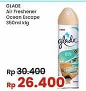 Promo Harga Glade Aerosol Ocean Escape 400 ml - Indomaret