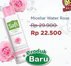 Promo Harga SAFI Naturals Micellar Water 200 ml - Indomaret