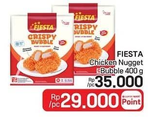 Promo Harga Fiesta Naget Crispy Bubble 500 gr - LotteMart
