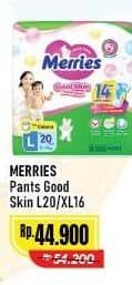 Promo Harga Merries Pants Good Skin L20, XL16 16 pcs - Alfamart