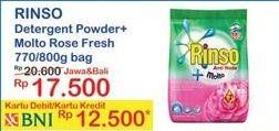Promo Harga Molto Detergent 770/800gr  - Indomaret