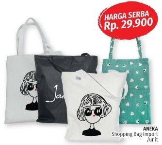Promo Harga Shopping Bag All Variants  - LotteMart