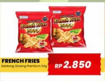 Promo Harga Siantar Top FRENCH FRIES 2000 Kentang Goreng 24 gr - Yogya