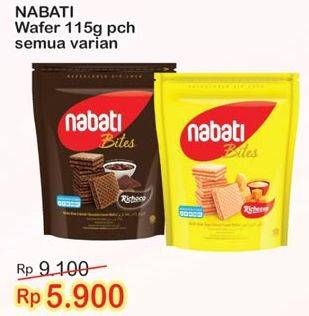 Promo Harga NABATI Wafer All Variants 115 gr - Indomaret