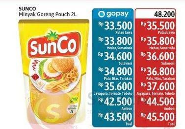 Promo Harga Sunco Minyak Goreng 2000 ml - Alfamidi