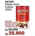 Promo Harga Astor Wafer Roll Chocolate 330 gr - Indomaret