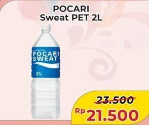 Promo Harga Pocari Sweat Minuman Isotonik Original 2000 ml - Alfamart