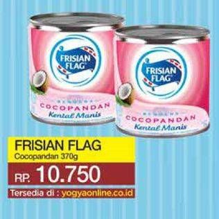 Promo Harga FRISIAN FLAG Susu Kental Manis Cocopandan 370 gr - Yogya