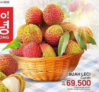 Promo Harga Buah Leci  - LotteMart