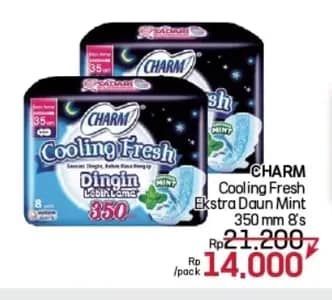 Promo Harga Charm Daun Sirih + Herbal Wing 35cm 8 pcs - LotteMart