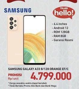 Promo Harga Samsung Galaxy A33 8 GB + 128 GB  - Carrefour