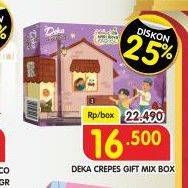 Promo Harga Dua Kelinci Deka Crepes Gift Box 290 gr - Superindo